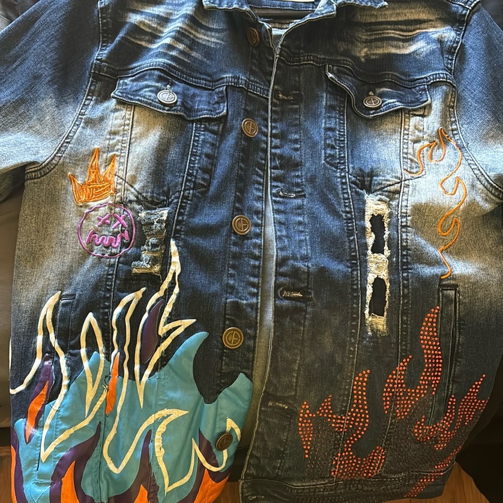 Men’s jeans jacket - Picture 8 of 16
